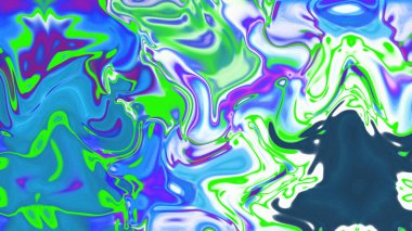 Organik Akış ile Akışkan Mermer Doku, Dalgalı Yapısı ile Soyut Sıvı Desen, Yumuşak Dönüşümlü Erimiş Yüzey Tasarımı, Mermer Efektli Psikedelik Girdap Dokuları