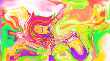 Organik Akış ile Akışkan Mermer Doku, Dalgalı Yapısı ile Soyut Sıvı Desen, Yumuşak Dönüşümlü Erimiş Yüzey Tasarımı, Mermer Efektli Psikedelik Girdap Dokuları