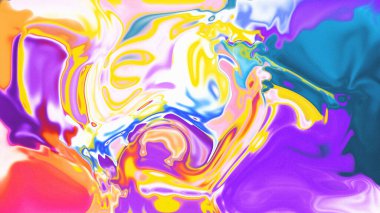 Organik Akış ile Akışkan Mermer Doku, Dalgalı Yapısı ile Soyut Sıvı Desen, Yumuşak Dönüşümlü Erimiş Yüzey Tasarımı, Mermer Efektli Psikedelik Girdap Dokuları