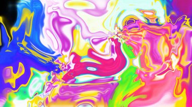 Organik Akış ile Akışkan Mermer Doku, Dalgalı Yapısı ile Soyut Sıvı Desen, Yumuşak Dönüşümlü Erimiş Yüzey Tasarımı, Mermer Efektli Psikedelik Girdap Dokuları