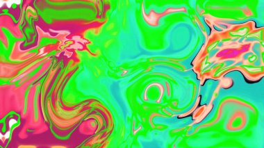 Organik Akış ile Akışkan Mermer Doku, Dalgalı Yapısı ile Soyut Sıvı Desen, Yumuşak Dönüşümlü Erimiş Yüzey Tasarımı, Mermer Efektli Psikedelik Girdap Dokuları