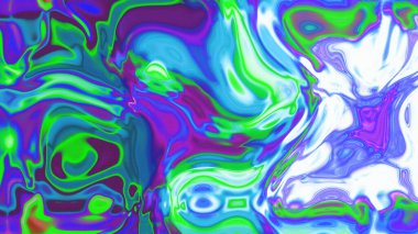 Organik Akış ile Akışkan Mermer Doku, Dalgalı Yapısı ile Soyut Sıvı Desen, Yumuşak Dönüşümlü Erimiş Yüzey Tasarımı, Mermer Efektli Psikedelik Girdap Dokuları