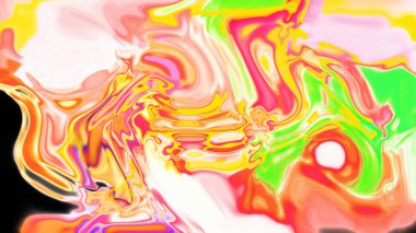 Organik Akış ile Akışkan Mermer Doku, Dalgalı Yapısı ile Soyut Sıvı Desen, Yumuşak Dönüşümlü Erimiş Yüzey Tasarımı, Mermer Efektli Psikedelik Girdap Dokuları