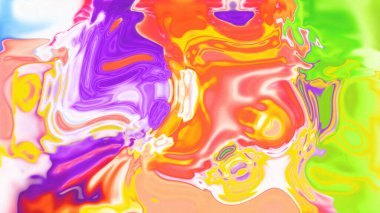 Organik Akış ile Akışkan Mermer Doku, Dalgalı Yapısı ile Soyut Sıvı Desen, Yumuşak Dönüşümlü Erimiş Yüzey Tasarımı, Mermer Efektli Psikedelik Girdap Dokuları