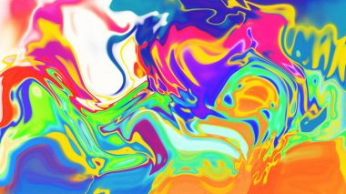 Organik Akış ile Akışkan Mermer Doku, Dalgalı Yapısı ile Soyut Sıvı Desen, Yumuşak Dönüşümlü Erimiş Yüzey Tasarımı, Mermer Efektli Psikedelik Girdap Dokuları