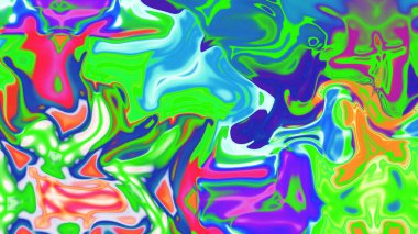 Organik Akış ile Akışkan Mermer Doku, Dalgalı Yapısı ile Soyut Sıvı Desen, Yumuşak Dönüşümlü Erimiş Yüzey Tasarımı, Mermer Efektli Psikedelik Girdap Dokuları