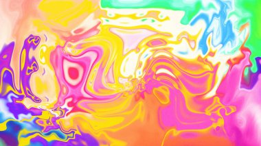 Organik Akış ile Akışkan Mermer Doku, Dalgalı Yapısı ile Soyut Sıvı Desen, Yumuşak Dönüşümlü Erimiş Yüzey Tasarımı, Mermer Efektli Psikedelik Girdap Dokuları