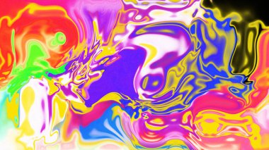 Organik Akış ile Akışkan Mermer Doku, Dalgalı Yapısı ile Soyut Sıvı Desen, Yumuşak Dönüşümlü Erimiş Yüzey Tasarımı, Mermer Efektli Psikedelik Girdap Dokuları