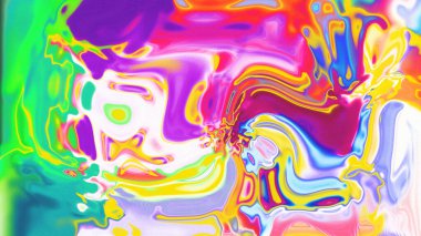 Organik Akış ile Akışkan Mermer Doku, Dalgalı Yapısı ile Soyut Sıvı Desen, Yumuşak Dönüşümlü Erimiş Yüzey Tasarımı, Mermer Efektli Psikedelik Girdap Dokuları