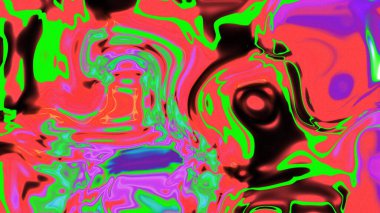 Organik Akış ile Akışkan Mermer Doku, Dalgalı Yapısı ile Soyut Sıvı Desen, Yumuşak Dönüşümlü Erimiş Yüzey Tasarımı, Mermer Efektli Psikedelik Girdap Dokuları