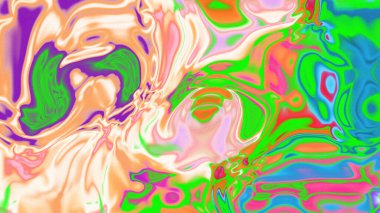 Organik Akış ile Akışkan Mermer Doku, Dalgalı Yapısı ile Soyut Sıvı Desen, Yumuşak Dönüşümlü Erimiş Yüzey Tasarımı, Mermer Efektli Psikedelik Girdap Dokuları