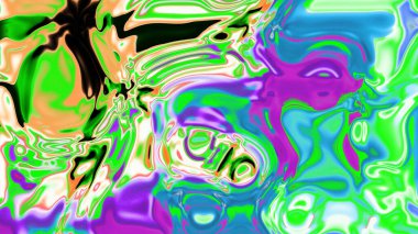 Organik Akış ile Akışkan Mermer Doku, Dalgalı Yapısı ile Soyut Sıvı Desen, Yumuşak Dönüşümlü Erimiş Yüzey Tasarımı, Mermer Efektli Psikedelik Girdap Dokuları