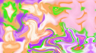 Organik Akış ile Akışkan Mermer Doku, Dalgalı Yapısı ile Soyut Sıvı Desen, Yumuşak Dönüşümlü Erimiş Yüzey Tasarımı, Mermer Efektli Psikedelik Girdap Dokuları