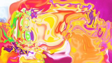 Organik Akış ile Akışkan Mermer Doku, Dalgalı Yapısı ile Soyut Sıvı Desen, Yumuşak Dönüşümlü Erimiş Yüzey Tasarımı, Mermer Efektli Psikedelik Girdap Dokuları