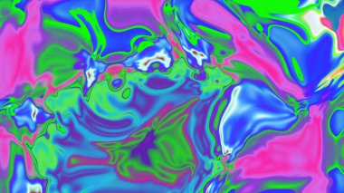 Organik Akış ile Akışkan Mermer Doku, Dalgalı Yapısı ile Soyut Sıvı Desen, Yumuşak Dönüşümlü Erimiş Yüzey Tasarımı, Mermer Efektli Psikedelik Girdap Dokuları