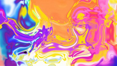 Organik Akış ile Akışkan Mermer Doku, Dalgalı Yapısı ile Soyut Sıvı Desen, Yumuşak Dönüşümlü Erimiş Yüzey Tasarımı, Mermer Efektli Psikedelik Girdap Dokuları