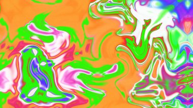 Organik Akış ile Akışkan Mermer Doku, Dalgalı Yapısı ile Soyut Sıvı Desen, Yumuşak Dönüşümlü Erimiş Yüzey Tasarımı, Mermer Efektli Psikedelik Girdap Dokuları