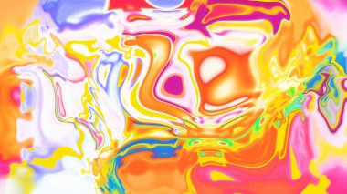 Organik Akış ile Akışkan Mermer Doku, Dalgalı Yapısı ile Soyut Sıvı Desen, Yumuşak Dönüşümlü Erimiş Yüzey Tasarımı, Mermer Efektli Psikedelik Girdap Dokuları