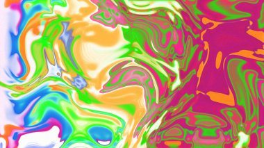 Organik Akış ile Akışkan Mermer Doku, Dalgalı Yapısı ile Soyut Sıvı Desen, Yumuşak Dönüşümlü Erimiş Yüzey Tasarımı, Mermer Efektli Psikedelik Girdap Dokuları