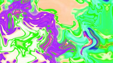 Organik Akış ile Akışkan Mermer Doku, Dalgalı Yapısı ile Soyut Sıvı Desen, Yumuşak Dönüşümlü Erimiş Yüzey Tasarımı, Mermer Efektli Psikedelik Girdap Dokuları