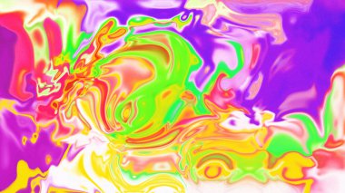 Organik Akış ile Akışkan Mermer Doku, Dalgalı Yapısı ile Soyut Sıvı Desen, Yumuşak Dönüşümlü Erimiş Yüzey Tasarımı, Mermer Efektli Psikedelik Girdap Dokuları