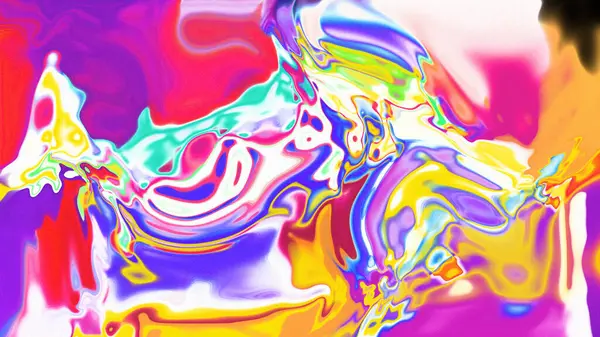 Organik Akış ile Akışkan Mermer Doku, Dalgalı Yapısı ile Soyut Sıvı Desen, Yumuşak Dönüşümlü Erimiş Yüzey Tasarımı, Mermer Efektli Psikedelik Girdap Dokuları