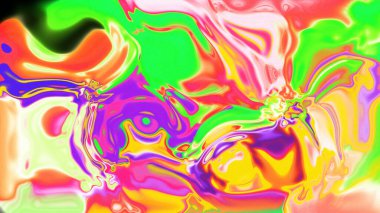 Organik Akış ile Akışkan Mermer Doku, Dalgalı Yapısı ile Soyut Sıvı Desen, Yumuşak Dönüşümlü Erimiş Yüzey Tasarımı, Mermer Efektli Psikedelik Girdap Dokuları