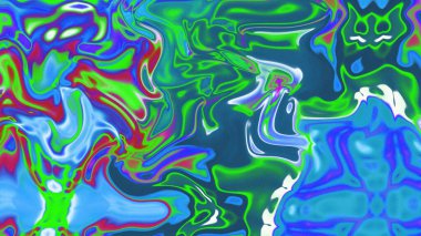 Organik Akış ile Akışkan Mermer Doku, Dalgalı Yapısı ile Soyut Sıvı Desen, Yumuşak Dönüşümlü Erimiş Yüzey Tasarımı, Mermer Efektli Psikedelik Girdap Dokuları