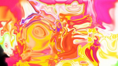 Organik Akış ile Akışkan Mermer Doku, Dalgalı Yapısı ile Soyut Sıvı Desen, Yumuşak Dönüşümlü Erimiş Yüzey Tasarımı, Mermer Efektli Psikedelik Girdap Dokuları