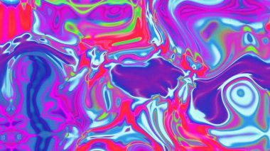 Organik Akış ile Akışkan Mermer Doku, Dalgalı Yapısı ile Soyut Sıvı Desen, Yumuşak Dönüşümlü Erimiş Yüzey Tasarımı, Mermer Efektli Psikedelik Girdap Dokuları