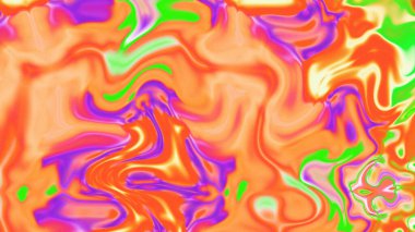 Organik Akış ile Akışkan Mermer Doku, Dalgalı Yapısı ile Soyut Sıvı Desen, Yumuşak Dönüşümlü Erimiş Yüzey Tasarımı, Mermer Efektli Psikedelik Girdap Dokuları