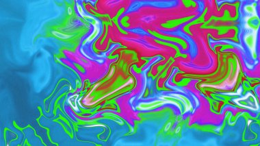 Organik Akış ile Akışkan Mermer Doku, Dalgalı Yapısı ile Soyut Sıvı Desen, Yumuşak Dönüşümlü Erimiş Yüzey Tasarımı, Mermer Efektli Psikedelik Girdap Dokuları