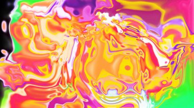 Organik Akış ile Akışkan Mermer Doku, Dalgalı Yapısı ile Soyut Sıvı Desen, Yumuşak Dönüşümlü Erimiş Yüzey Tasarımı, Mermer Efektli Psikedelik Girdap Dokuları