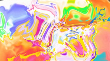 Organik Akış ile Akışkan Mermer Doku, Dalgalı Yapısı ile Soyut Sıvı Desen, Yumuşak Dönüşümlü Erimiş Yüzey Tasarımı, Mermer Efektli Psikedelik Girdap Dokuları