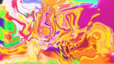 Organik Akış ile Akışkan Mermer Doku, Dalgalı Yapısı ile Soyut Sıvı Desen, Yumuşak Dönüşümlü Erimiş Yüzey Tasarımı, Mermer Efektli Psikedelik Girdap Dokuları