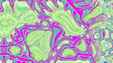 Organik Akış ile Akışkan Mermer Doku, Dalgalı Yapısı ile Soyut Sıvı Desen, Yumuşak Dönüşümlü Erimiş Yüzey Tasarımı, Mermer Efektli Psikedelik Girdap Dokuları