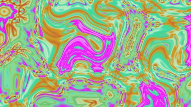 Organik Akış ile Akışkan Mermer Doku, Dalgalı Yapısı ile Soyut Sıvı Desen, Yumuşak Dönüşümlü Erimiş Yüzey Tasarımı, Mermer Efektli Psikedelik Girdap Dokuları