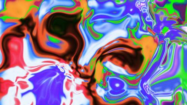 Organik Akış ile Akışkan Mermer Doku, Dalgalı Yapısı ile Soyut Sıvı Desen, Yumuşak Dönüşümlü Erimiş Yüzey Tasarımı, Mermer Efektli Psikedelik Girdap Dokuları