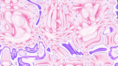 Organik Akış ile Akışkan Mermer Doku, Dalgalı Yapısı ile Soyut Sıvı Desen, Yumuşak Dönüşümlü Erimiş Yüzey Tasarımı, Mermer Efektli Psikedelik Girdap Dokuları
