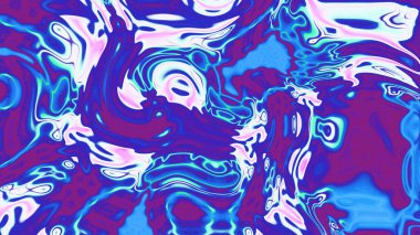 Organik Akış ile Akışkan Mermer Doku, Dalgalı Yapısı ile Soyut Sıvı Desen, Yumuşak Dönüşümlü Erimiş Yüzey Tasarımı, Mermer Efektli Psikedelik Girdap Dokuları