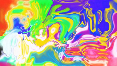 Organik Akış ile Akışkan Mermer Doku, Dalgalı Yapısı ile Soyut Sıvı Desen, Yumuşak Dönüşümlü Erimiş Yüzey Tasarımı, Mermer Efektli Psikedelik Girdap Dokuları