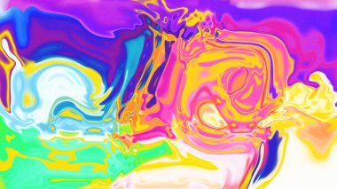 Organik Akış ile Akışkan Mermer Doku, Dalgalı Yapısı ile Soyut Sıvı Desen, Yumuşak Dönüşümlü Erimiş Yüzey Tasarımı, Mermer Efektli Psikedelik Girdap Dokuları