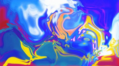 Organik Akış ile Akışkan Mermer Doku, Dalgalı Yapısı ile Soyut Sıvı Desen, Yumuşak Dönüşümlü Erimiş Yüzey Tasarımı, Mermer Efektli Psikedelik Girdap Dokuları