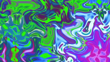 Organik Akış ile Akışkan Mermer Doku, Dalgalı Yapısı ile Soyut Sıvı Desen, Yumuşak Dönüşümlü Erimiş Yüzey Tasarımı, Mermer Efektli Psikedelik Girdap Dokuları