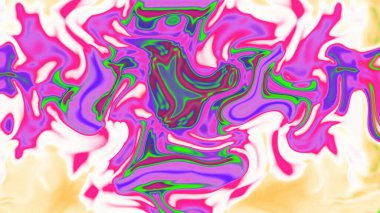 Organik Akış ile Akışkan Mermer Doku, Dalgalı Yapısı ile Soyut Sıvı Desen, Yumuşak Dönüşümlü Erimiş Yüzey Tasarımı, Mermer Efektli Psikedelik Girdap Dokuları