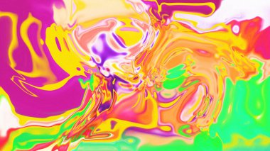 Organik Akış ile Akışkan Mermer Doku, Dalgalı Yapısı ile Soyut Sıvı Desen, Yumuşak Dönüşümlü Erimiş Yüzey Tasarımı, Mermer Efektli Psikedelik Girdap Dokuları