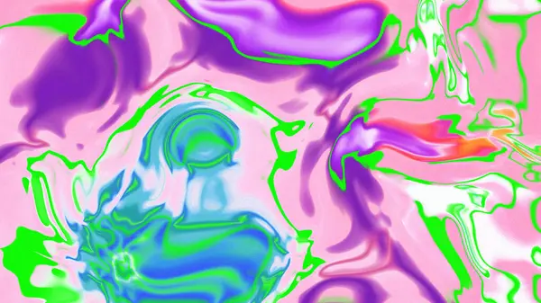 Organik Akış ile Akışkan Mermer Doku, Dalgalı Yapısı ile Soyut Sıvı Desen, Yumuşak Dönüşümlü Erimiş Yüzey Tasarımı, Mermer Efektli Psikedelik Girdap Dokuları