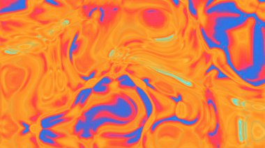 Organik Akış ile Akışkan Mermer Doku, Dalgalı Yapısı ile Soyut Sıvı Desen, Yumuşak Dönüşümlü Erimiş Yüzey Tasarımı, Mermer Efektli Psikedelik Girdap Dokuları