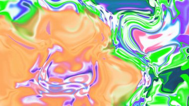 Organik Akış ile Akışkan Mermer Doku, Dalgalı Yapısı ile Soyut Sıvı Desen, Yumuşak Dönüşümlü Erimiş Yüzey Tasarımı, Mermer Efektli Psikedelik Girdap Dokuları