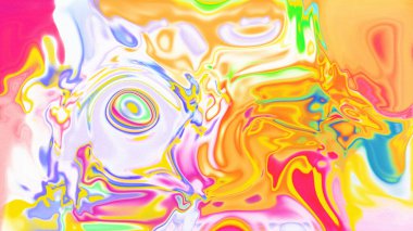 Organik Akış ile Akışkan Mermer Doku, Dalgalı Yapısı ile Soyut Sıvı Desen, Yumuşak Dönüşümlü Erimiş Yüzey Tasarımı, Mermer Efektli Psikedelik Girdap Dokuları